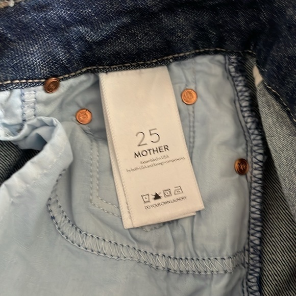 Mother High Waisted Looker in Clean Sweep - Picture 6 of 9